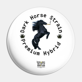 Dark Horse Strain Motif Pin