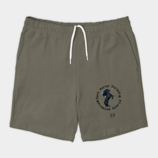 Dark Horse Strain Motif Shorts