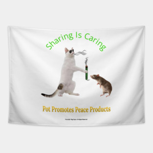 Sharing Is Caring Tapestry