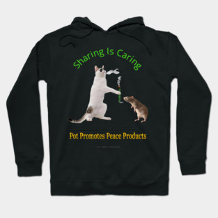 Sharing Is Caring Hoodie