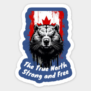 The True North Strong and Free Magnet