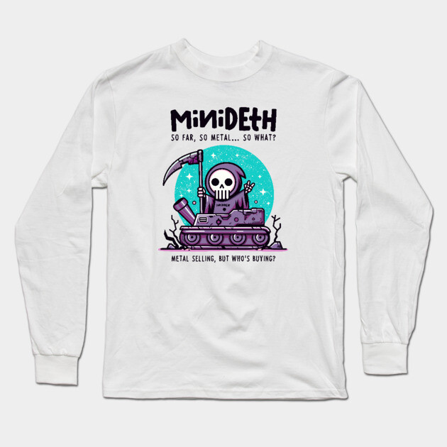 MINIDETH Long Sleeve T-Shirt by Fabrik
