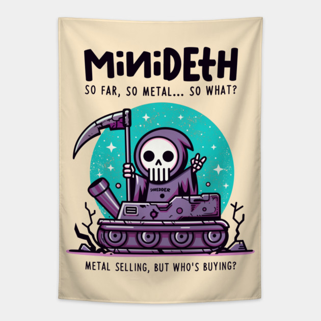 MINIDETH Tapestry by Fabrik