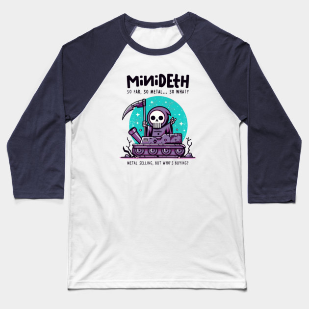 MINIDETH Baseball T-Shirt by Fabrik
