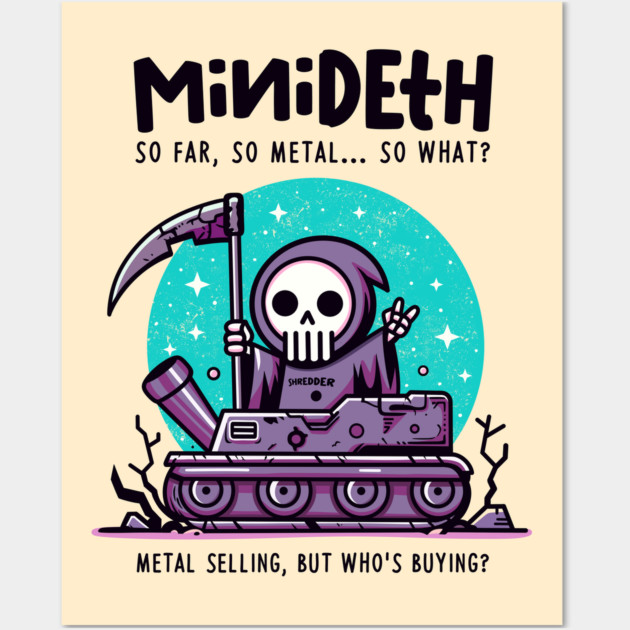 MINIDETH Wall Art by Fabrik