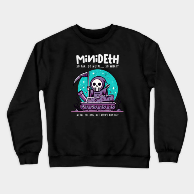 MINIDETH Crewneck Sweatshirt by Fabrik