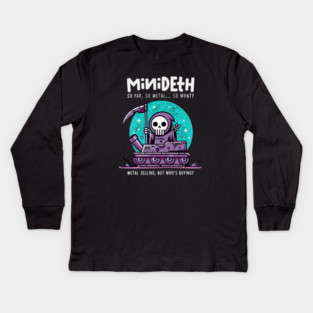 MINIDETH Kids Long Sleeve T-Shirt