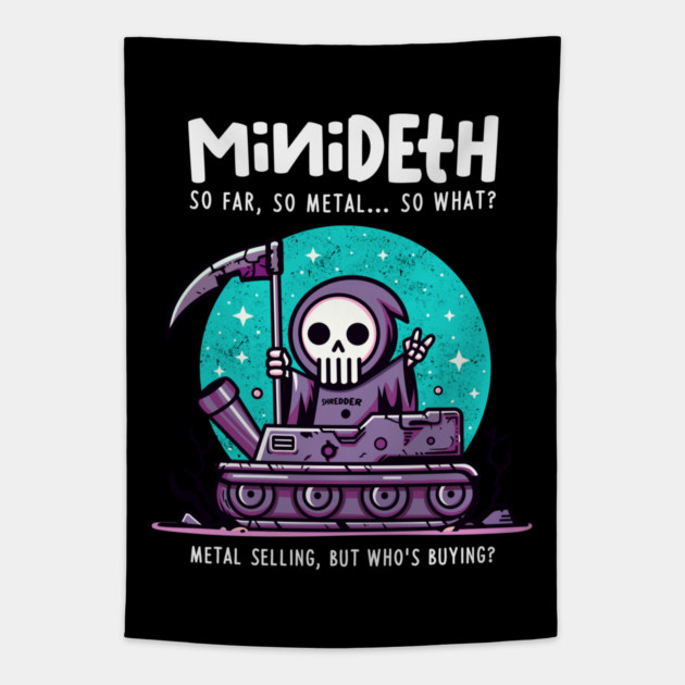 MINIDETH Tapestry by Fabrik
