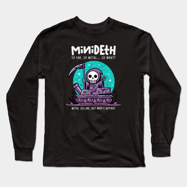 MINIDETH Long Sleeve T-Shirt by Fabrik