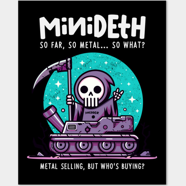 MINIDETH Wall Art by Fabrik