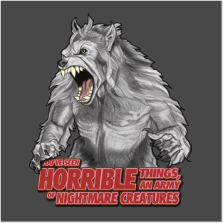Werewolf Posters and Art