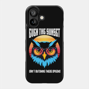 Spectacular Specs: Outshining the Sunset Phone Case