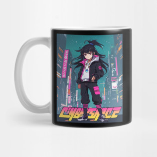 Dynamic Anime Vibes: A Journey of Color and Emotion Mug
