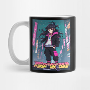 Dynamic Anime Vibes: A Journey of Color and Emotion Mug