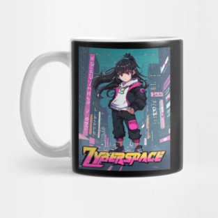 Dynamic Anime Vibes: A Journey of Color and Emotion Mug