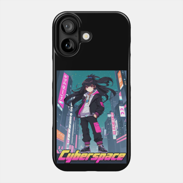 Dynamic Anime Vibes: A Journey of Color and Emotion Phone Case by Steve