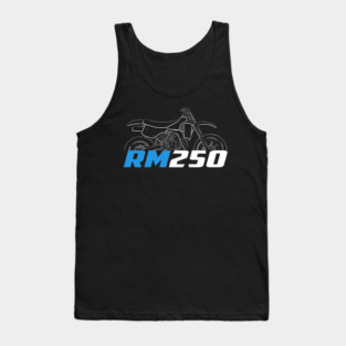 Suzuki RM250 1988 Tank Top