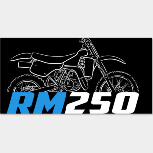 Suzuki RM250 1988 Posters and Art