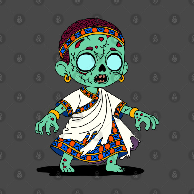 Cute Congolese Zombie by H. R. Sinclair