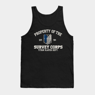 Property of the survey Tank Top