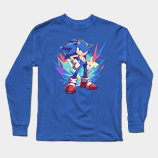 SONIC ANIME Long Sleeve T-Shirt