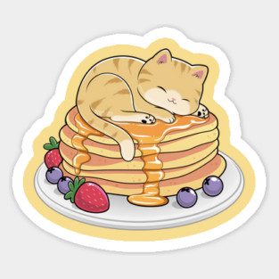 Cat Pancakes Magnet