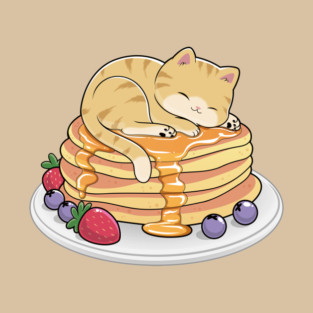 Cat Pancakes T-Shirt