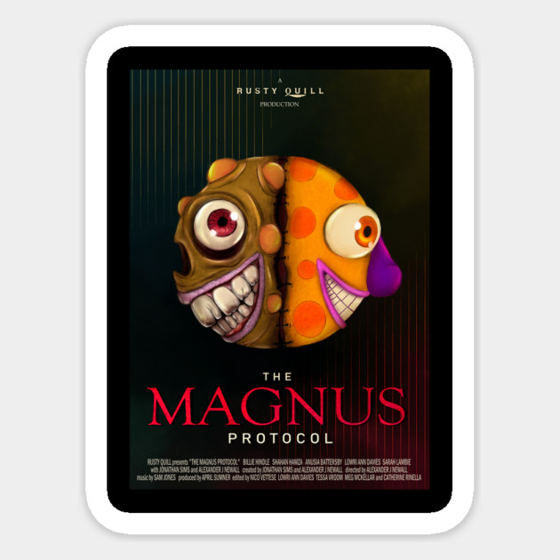 The Magnus Protocol - Mr Bonzo Album Poster Sticker by Rusty Quill