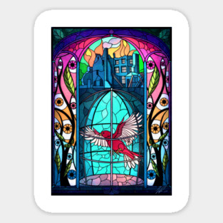 The Magnus Protocol - Red Canary Sticker