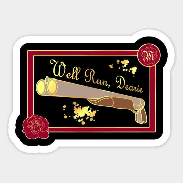 The Magnus Protocol - Lady Mowbray Sticker by Rusty Quill