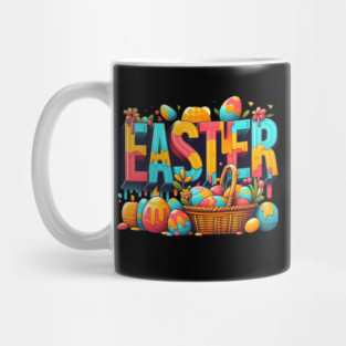 Vintage Easter Vibes – Retro-Inspired Holiday Design Mug