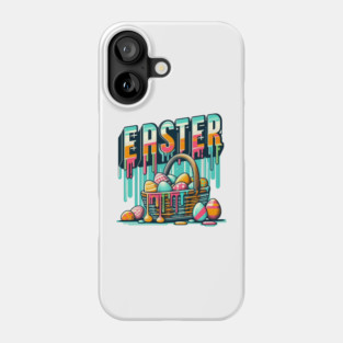 Vintage Easter Vibes – Retro Inspired Holiday Design Phone Case