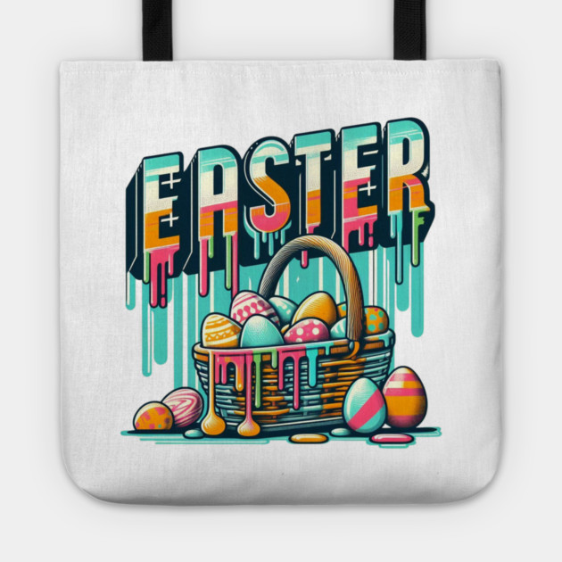 Vintage Easter Vibes – Retro Inspired Holiday Design Tote by Ben's Store 1