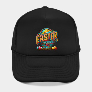 Easter- Stylish Vintage Retro Holiday Design Hat
