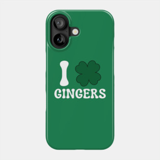 I Love Gingers Phone Case