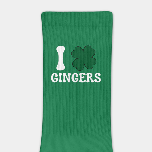 I Love Gingers by Creatifly Graphic Tees