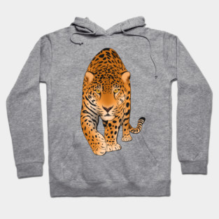Jaguar Panther, Big Cat Art Hoodie