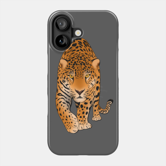 Jaguar Panther, Big Cat Art Phone Case by logiamerch