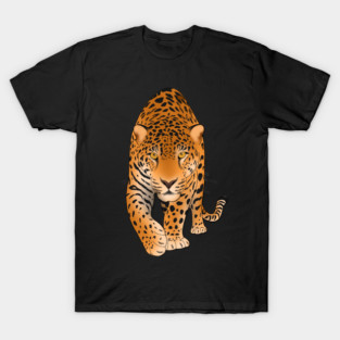Jaguar Panther, Big Cat Art T-Shirt