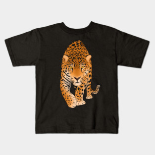 Jaguar Panther, Big Cat Art Kids T-Shirt
