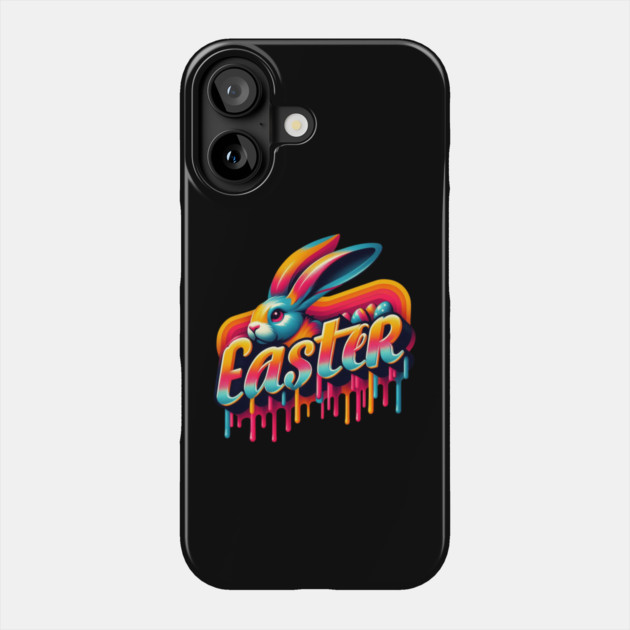 Vintage Easter Bunny – Retro Design for a Classic Celebration Phone Case by Ben's Store 1