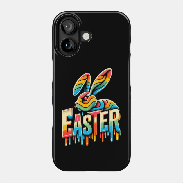 Easter Bunny –Vintage  Retro Design for a Classic Celebration Phone Case by Ben's Store 1