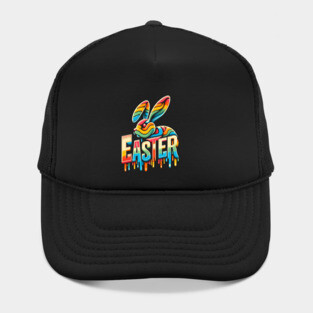 Easter Bunny –Vintage  Retro Design for a Classic Celebration Hat