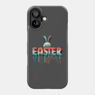 Easter Retro Vintage Bunny Old-School Phone Case
