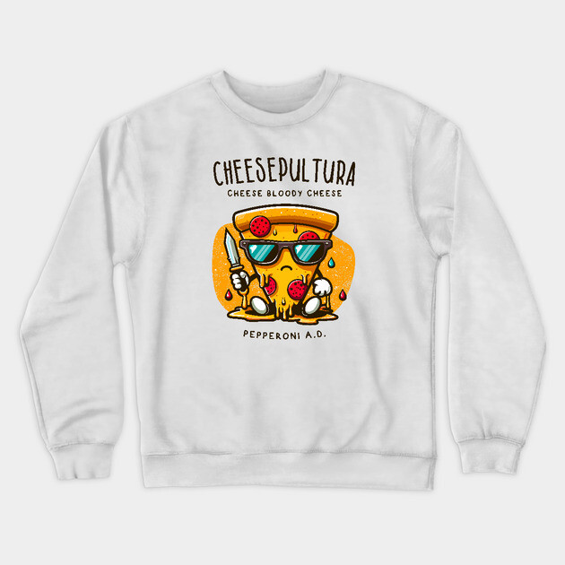CHEESEPULTURA Crewneck Sweatshirt by Fabrik