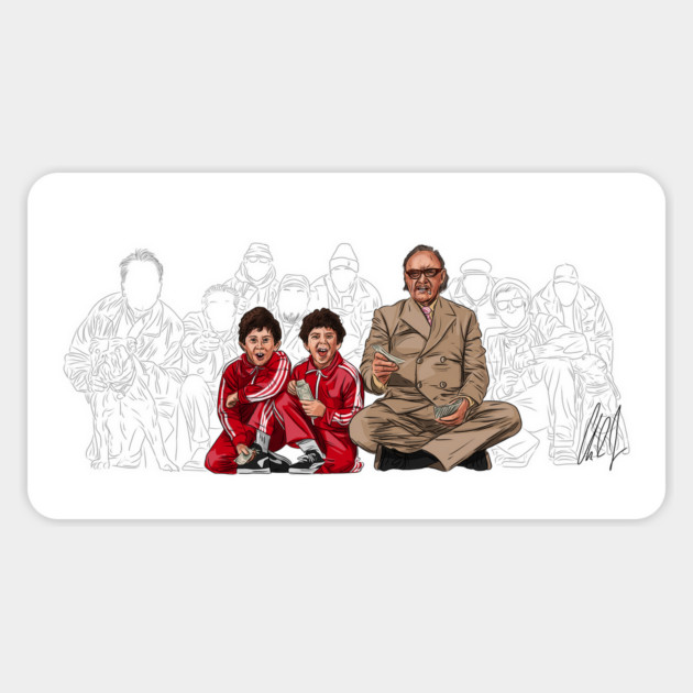 The Royal Tenenbaums: Street Gambling Magnet by 51Deesigns