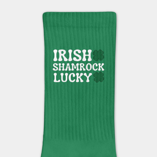 Irish Shamrock Lucky by Creatifly Graphic Tees