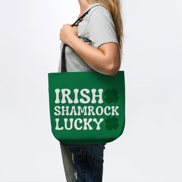 Irish Shamrock Lucky by Creatifly Graphic Tees