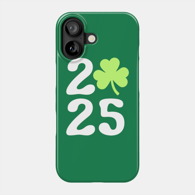 2025 St Patricks Day Phone Case by Creatifly Graphic Tees