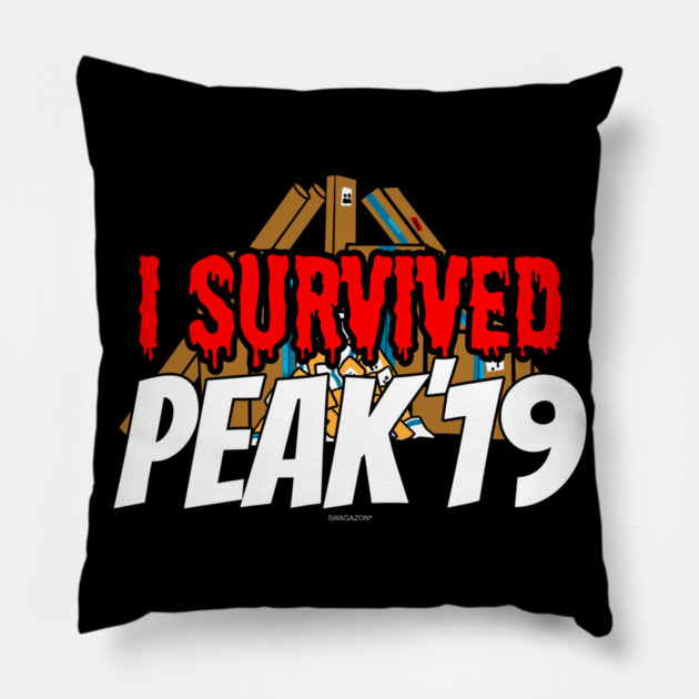 Survived Peak 2019 Pillow by belownormal